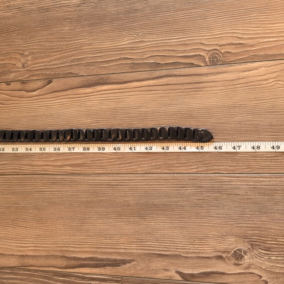 Elegant Black Leather Belt By Linea Pelle main image 7